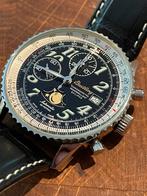 Breitling navitimer montbrillant eclipse full set serviced !, Ophalen, Zo goed als nieuw, Breitling
