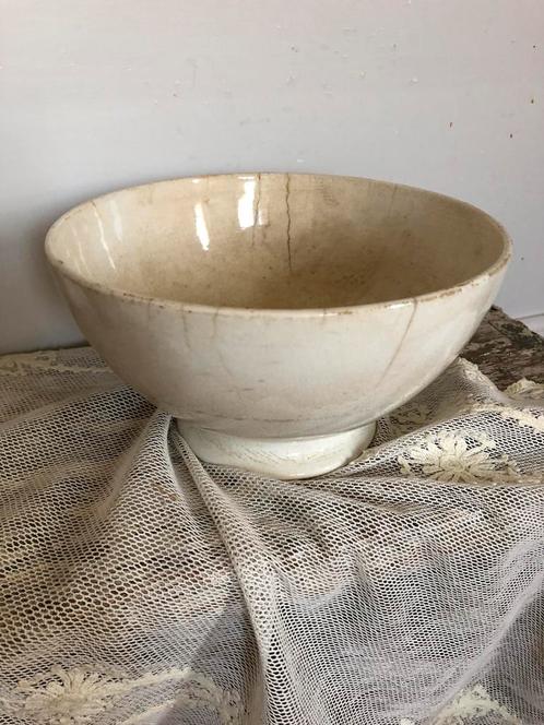 Oude spoelkom petrus regout beboterd ( 1), Antiek en Kunst, Antiek | Servies los, Ophalen of Verzenden