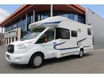Chausson Flash 717 GA - 155PK EURO5 - ENKELE BEDDEN + HEFBED, Diesel, Half-integraal, Tot en met 4, Chausson