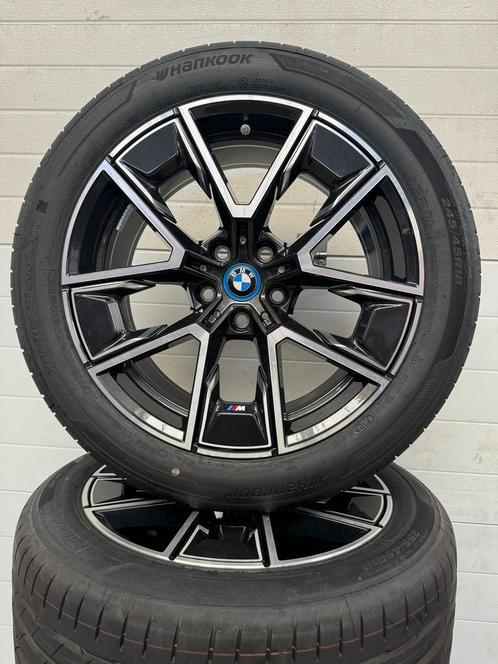 NIEUW 18’’ BMW i4 g20 g21 g26  VELGEN ZOMERBANDEN ORIG SET T, Auto-onderdelen, Banden en Velgen, Banden en Velgen, Zomerbanden