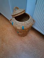 oosterse boho ibiza style mand, Huis en Inrichting, Ophalen, Zo goed als nieuw, Rond, Riet
