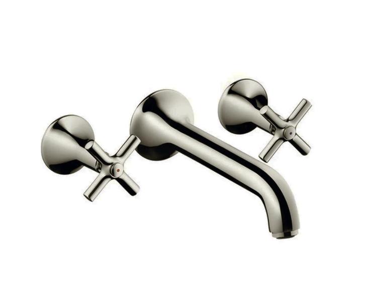 HANSGROHE AXOR TERRANO 3-GATS INBOUW WASTAFELKRAAN, Doe-het-zelf en Verbouw, Sanitair, Nieuw, Kraan, Ophalen of Verzenden