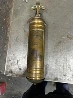 Koperen brandblusser met houder, Ophalen of Verzenden, Zo goed als nieuw