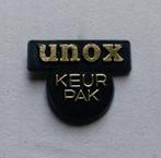 Speldje Unox Keurpak Oss ( zwart ), Ophalen of Verzenden, Zo goed als nieuw, Merk, Speldje of Pin