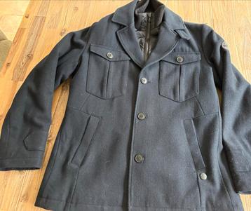 EDC Esprit Winterjas Marineblauw Maat M beschikbaar voor biedingen