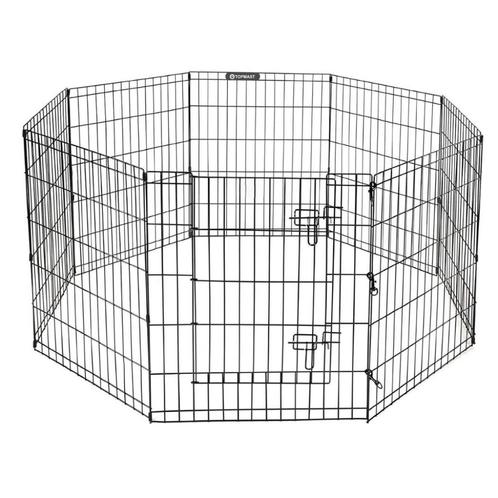 Puppyren Hondenren Zwart Opvouwbaar Hond 560 cm omtrek 76H, Dieren en Toebehoren, Honden-accessoires, Nieuw, Ophalen of Verzenden