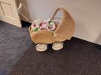 Klassieke rieten poppenwagen ( 500859), Ophalen, Babypop