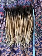 70 nieuwe ombre human hair dread extensions 40cm nu 450€, Ophalen of Verzenden, Nieuw, Pruik of Haarverlenging
