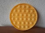 Gele Ronde Pop-It Rond Geel 12 cm., Ophalen of Verzenden, Zo goed als nieuw