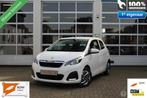 Peugeot 108 1.0-12V VTI 3-Deurs Active Ledverlichting Aircon, Auto's, Peugeot, Voorwielaandrijving, Stof, Gebruikt, Zwart