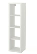 Te koop: IKEA KALLAX kast 1 x 4 (wit), Huis en Inrichting, Minder dan 50 cm, 100 tot 150 cm, Ophalen of Verzenden, Zo goed als nieuw