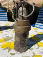 Antieke mijnwerkerslamp, Antiek en Kunst, Ophalen of Verzenden