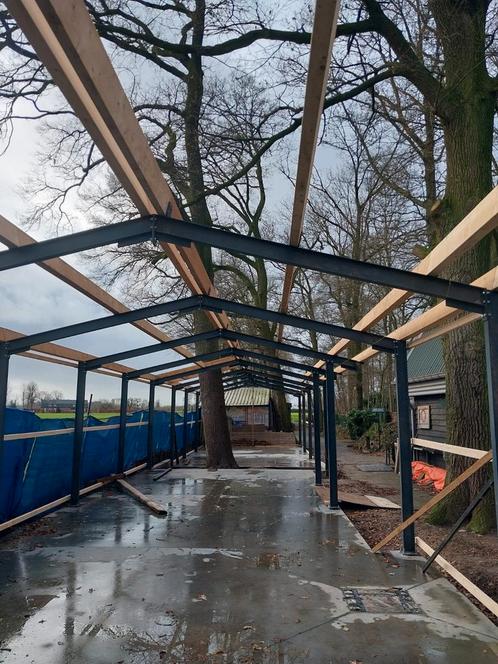 Spanten Mantelwoning Schuur Loods Stal 5m breed, Doe-het-zelf en Verbouw, Overige Doe-het-zelf en Verbouw, Zo goed als nieuw, Ophalen