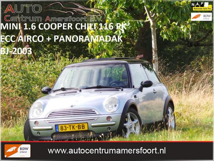 Mini Mini 1.6 Cooper Chili ( INRUIL MOGELIJK ), Auto's, Mini, Te koop, Cooper, ABS, Airbags, Airconditioning, Boordcomputer, Centrale vergrendeling