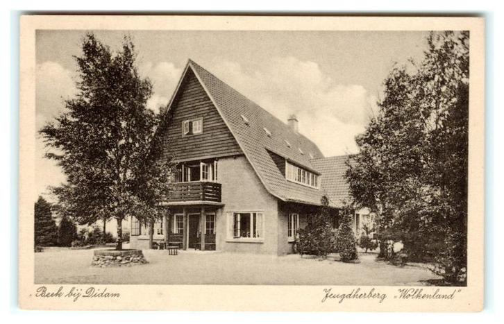 Beek bij Didam, Jeugdherberg "Wolkenland", Verzamelen, Ansichtkaarten | Nederland, Gelopen, Gelderland, 1920 tot 1940, Verzenden