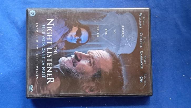 The Night Listener "Robin Williams", Cd's en Dvd's, Dvd's | Thrillers en Misdaad, Gebruikt, Actiethriller, Alle leeftijden, Ophalen of Verzenden