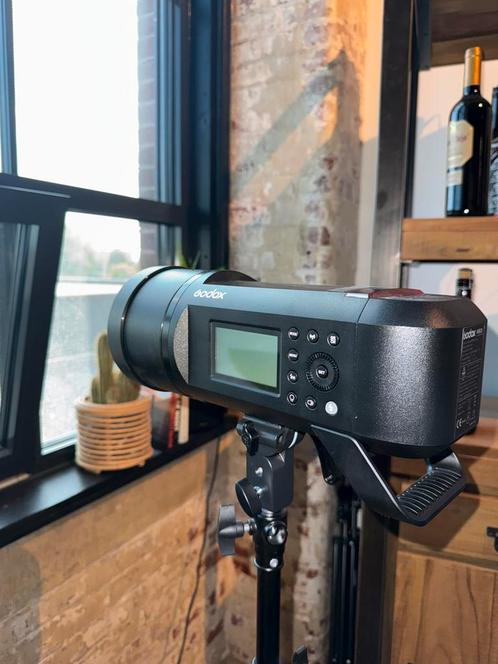 Godox ad600 pro / flash trigger x pro II / softbox QR-P90T, Audio, Tv en Foto, Fotografie | Flitsers, Zo goed als nieuw, Overige merken