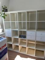 Ikea vakken kast 5 bij 5 inclusief laatjes, Huis en Inrichting, Ophalen, Zo goed als nieuw, 25 tot 50 cm, Met lade(s)