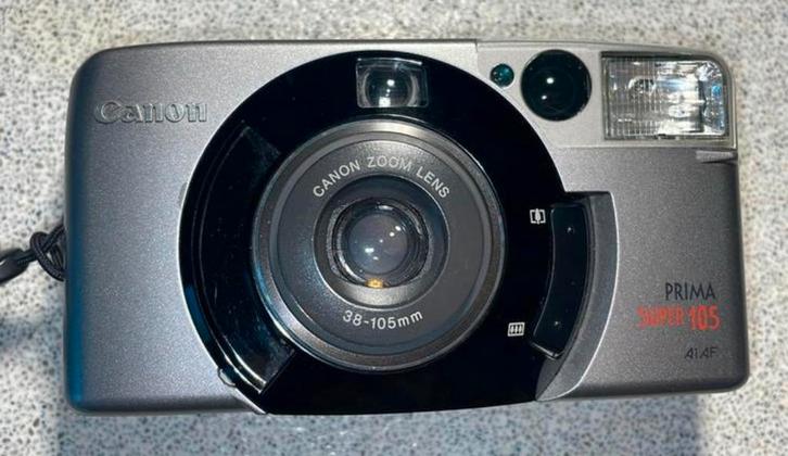 Canon Prima Super 105 AiAF Compacte Analoge Camera, Audio, Tv en Foto, Fotocamera's Analoog, Zo goed als nieuw, Compact, Canon