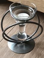 Zeer goed uitziende waxinelichthouder van 17 cm hoog, Ophalen of Verzenden, Zo goed als nieuw, Overige materialen, Minder dan 25 cm