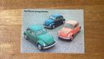 Brochure VW Kever programma 1970, Ophalen of Verzenden, Zo goed als nieuw, Volkswagen