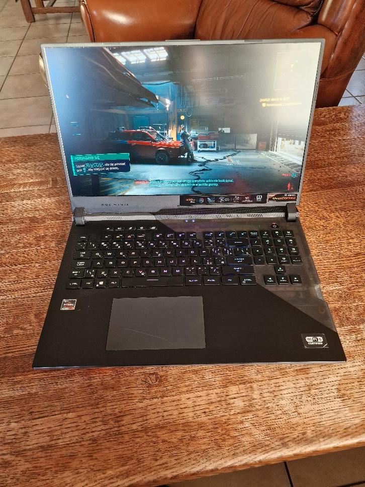 ASUS ROG Strix Scar 17 G733, Computers en Software, Windows Laptops, Zo goed als nieuw, 17 inch of meer, SSD, 2 tot 3 Ghz, 16 GB