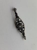 X323 Prachtige zilveren streekdracht broche, Sieraden, Tassen en Uiterlijk, Antieke sieraden, Ophalen of Verzenden, Zilver, Broche