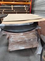 Pallet massief eiken eettafelbladen partij, Ophalen, 200 cm of meer, 50 tot 100 cm, Zo goed als nieuw