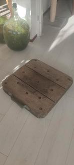 Robuust houten blok met handvat, Huis en Inrichting, Woonaccessoires | Overige, Gebruikt, Ophalen