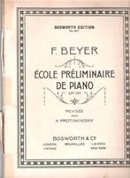 Méthode élémentaire Beyer pour piano, op. 101 No.911, Gebruikt, Klassiek, Les of Cursus, Ophalen of Verzenden