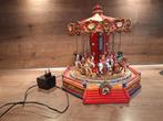 Draaiende Kerstcarrousel met Licht en Muziek, Diversen, Kerst, Ophalen of Verzenden