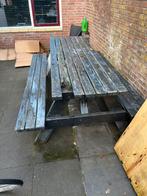 Gratis picknicktafel, Ophalen, Gebruikt, Rechthoekig, Hout