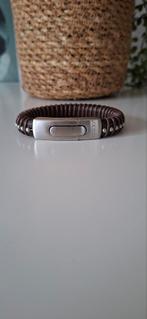 LEREN HEREN ARMBAND IXXXI&JOSH, Ophalen of Verzenden, Nieuw, Zwart, Leer