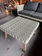 Loungeset hoekbank van wicker, Tuin en Terras, Tuinsets en Loungesets, Ophalen, 5 zitplaatsen, Gebruikt, Loungeset