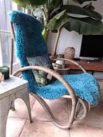 Rotan stoel /fauteuil. Relaxchair. Kan binnen als buiten., Ophalen, Zo goed als nieuw