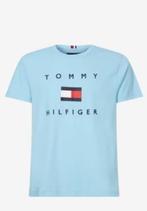 TOMMY HILFIGER nieuw lichtblauw t shirt opdruk small BCBC, Kleding | Heren, T-shirts, Nieuw, Maat 46 (S) of kleiner, Blauw, Ophalen of Verzenden