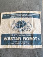 Reclame zakdoek / doekje. Plugy the tin Robot. Zie foto’s., Ophalen of Verzenden, Zo goed als nieuw