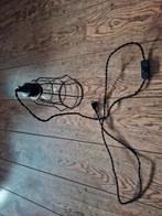 Industriële hanglamp met kooi, Ophalen of Verzenden, Zo goed als nieuw, E27 (groot), Overige typen