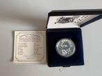 Zilveren 5 euro 2003 van Gogh, Koningin Beatrix, Zilver, Euro's, Ophalen of Verzenden