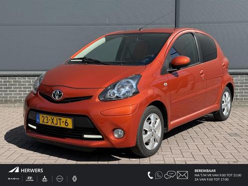 Toyota Aygo 1.0 VVT-i Dynamic Orange / Dealer Onderhouden /, Auto's, Toyota, Bedrijf, Te koop, Aygo, ABS, Airbags, Airconditioning