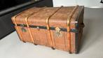 Antieke dekenkist of hutkoffer, Huis en Inrichting, Gebruikt, 50 tot 100 cm, Ophalen of Verzenden, 75 tot 100 cm