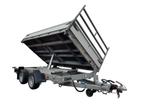Hapert Kipper (driezijdig)│305 x 180 (l x b)│2700 kg.│2022, Auto diversen, Aanhangers en Bagagewagens, Ophalen, Gebruikt