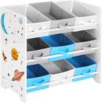 Speelgoedkast - Met lades - 62.5 x 29.5 x 60 - Wit, Kinderen en Baby's, Minder dan 90 cm, Info@wwc-trading.com, Nieuw, WW Company Trading B.V.