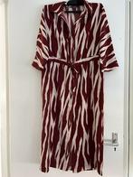 Rood/beige jurk met print – maat 38, Ophalen of Verzenden, Nieuw, Maat 38/40 (M), Rood