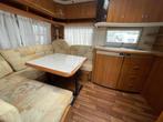 Hobby Excellent 460 UFE Mover, Isabella tent, Caravans en Kamperen, Caravans, Overige typen, Rondzit, Hobby, Bedrijf