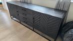 Mango Black dressoir / koffietafel / boekenkast, 50 tot 100 cm, 25 tot 50 cm, Zo goed als nieuw, Ophalen