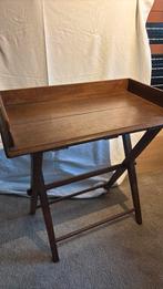 Eiken butler tray, Ophalen