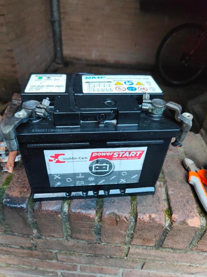 Accu 12V 55AH, Auto-onderdelen, Accu's en Toebehoren, Ophalen of Verzenden
