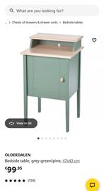 Ikea bedside table (OLDERDALEN), Huis en Inrichting, Ophalen, Zo goed als nieuw, 45 tot 65 cm, 70 cm of meer
