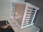 Box baby 80x100 CM incl. Matras + hoes + boxkleed, Ophalen, Gebruikt, Rechthoekig, In hoogte verstelbaar